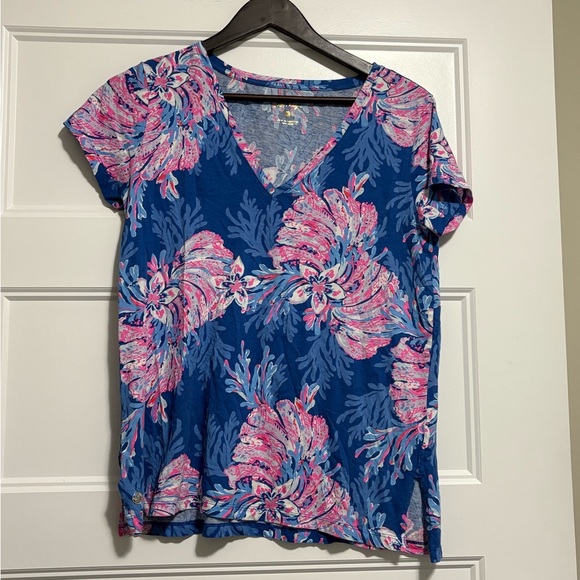 Lilly Pulitzer Meredith T Shirt (M) - Picture 1 of 4